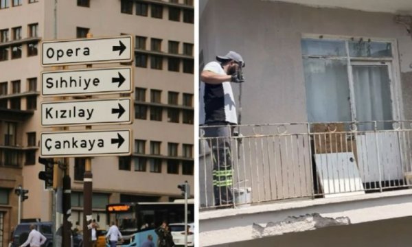 Emperyalist katiller geliyor diye Ankara'da evler ücretsiz boyanıyor