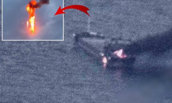 Karadeniz'de yük gemisine dron saldırısı
