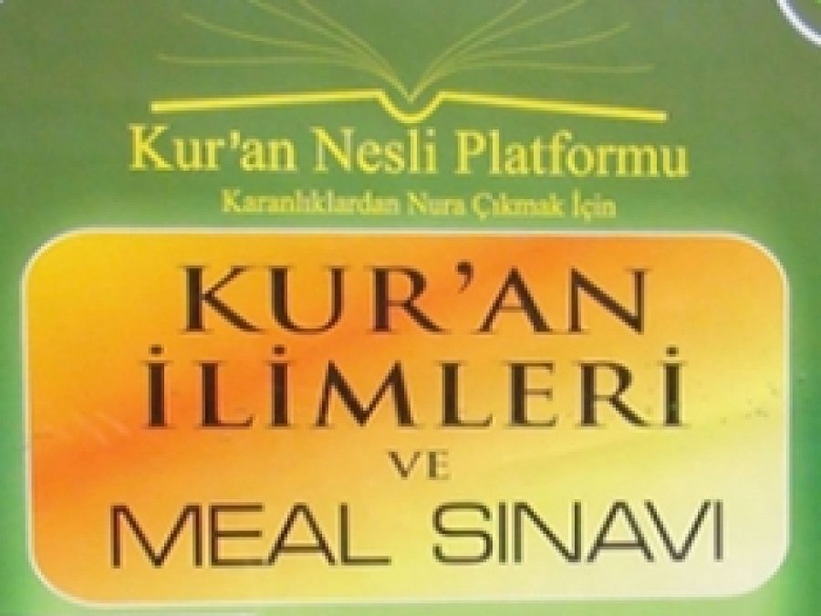Osmaniye'de Kur'an Meali Sınavı Düzenlenecek