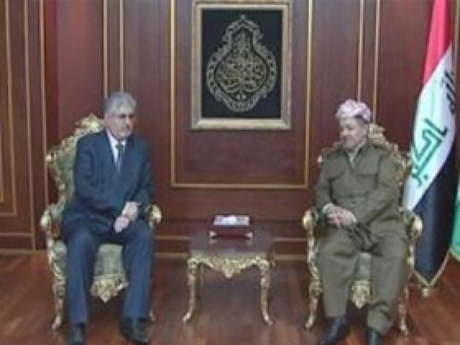 Muhammed Ferec Bi Mesûd Barzanî Re Hevdîtin Pêk Anî