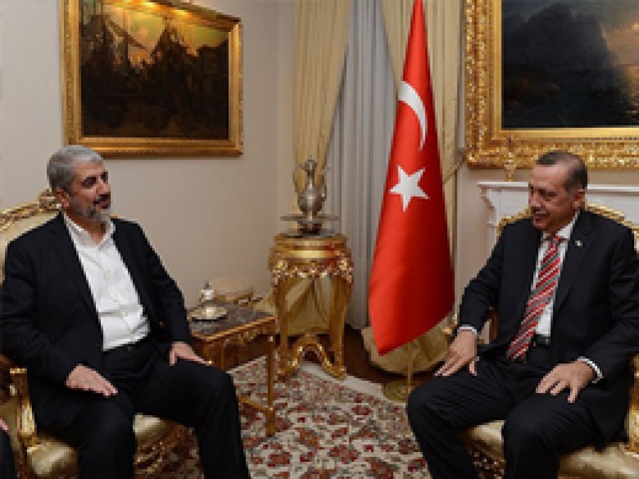 Erdoğan, Halid Meşal ile Görüştü