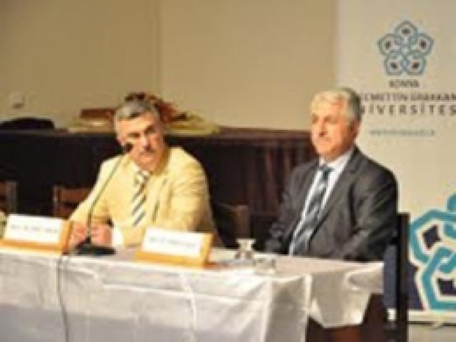 Konya'da "İş Ahlakı" Konulu Panel Düzenlendi 