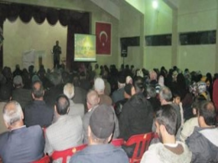 Yeni İhya Der, İmam Hüseyin'i Anma Etkinliği Düzenledi