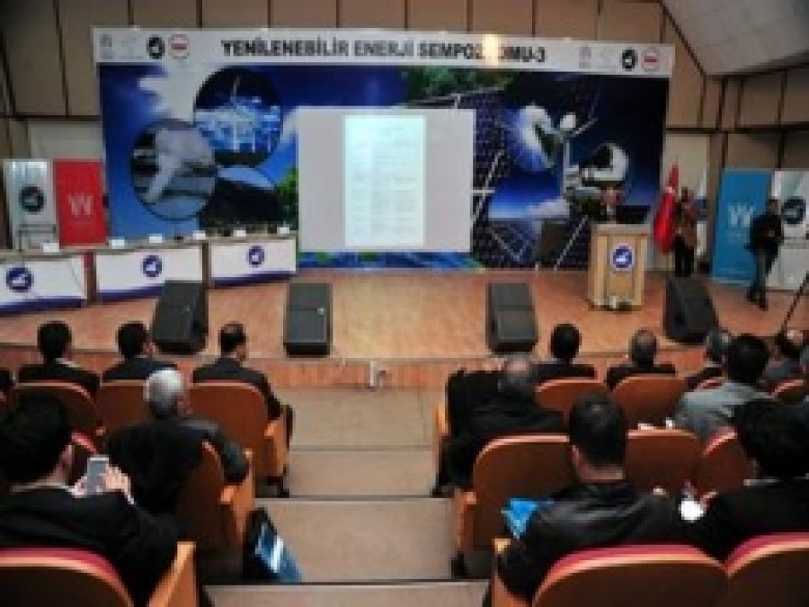 Van'da 3. Yenilenebilir Enerji Sempozyumu Düzenlendi