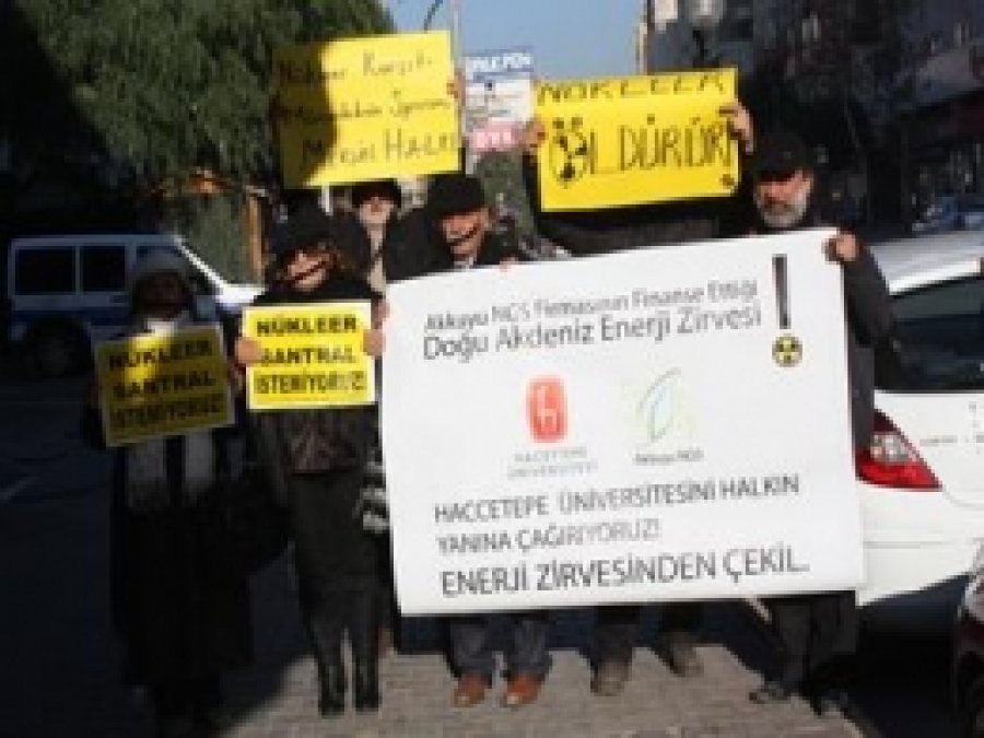 Nükleer Karşıtlarından, Güvenlik Kongresine Protesto