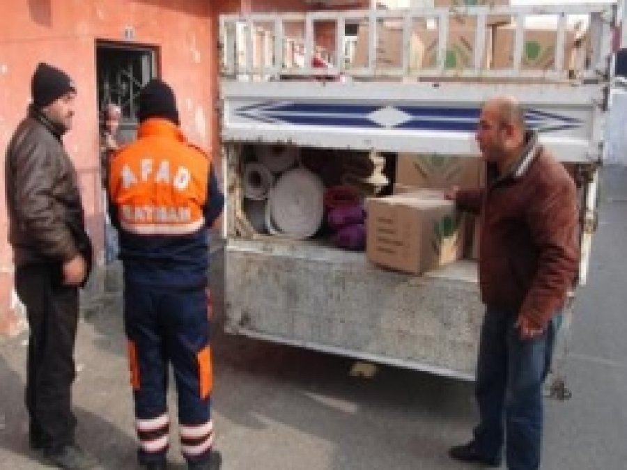 AFAD, 3 Bin Suriyeliye Yardım Eli Uzattı 