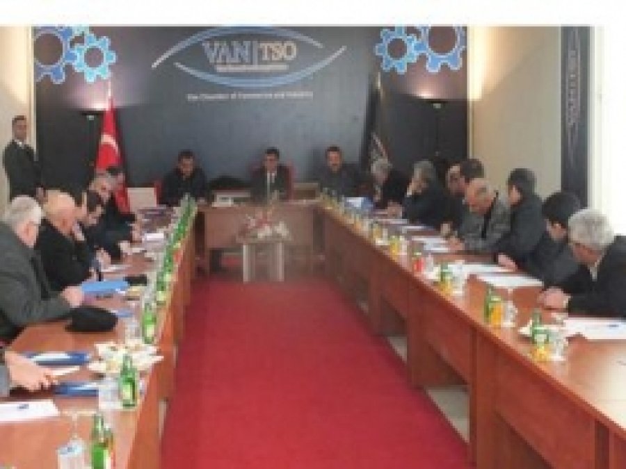 Van TSO'da Sektör Değerlendirme Toplantısı Yapıldı