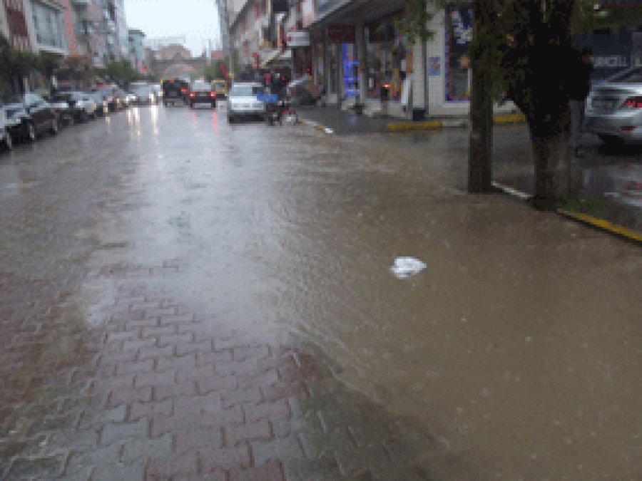 Sağanak Yağış Hayatı Olumsuz Etkiledi