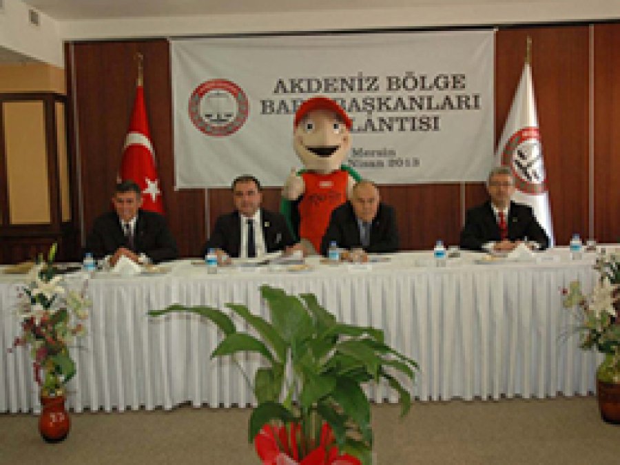 Akdeniz Bölge Baroları Toplantısı Mersin'de Yapıldı