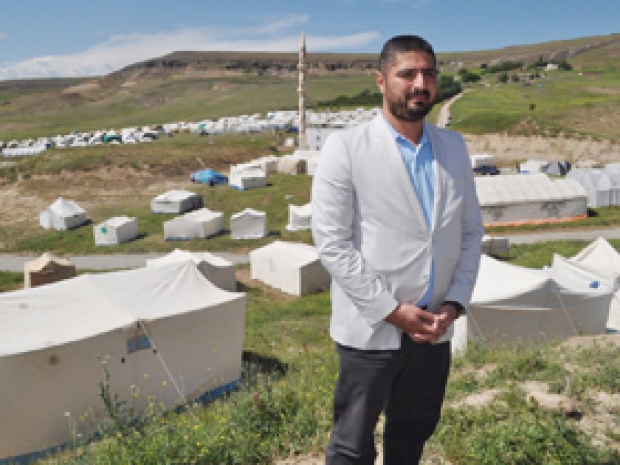 Kanirewa'da Çadır Kent Kuruldu
