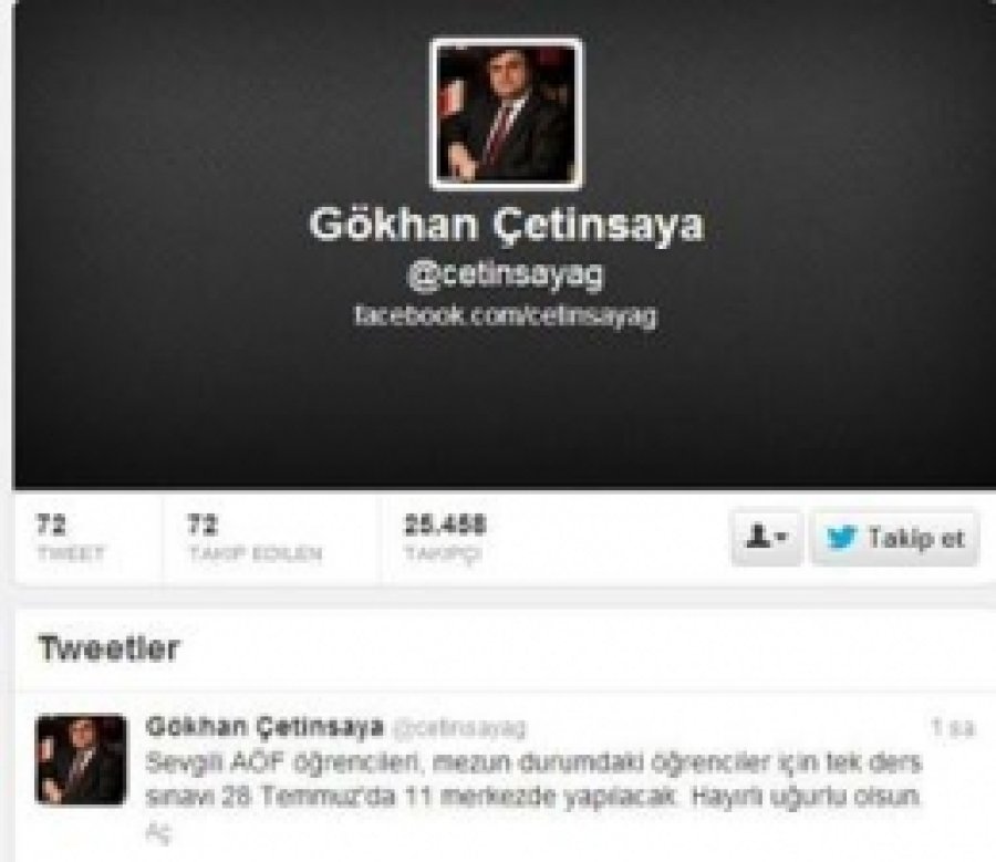Yök Başkanı'ndan AÖF Öğrencilerine Müjde