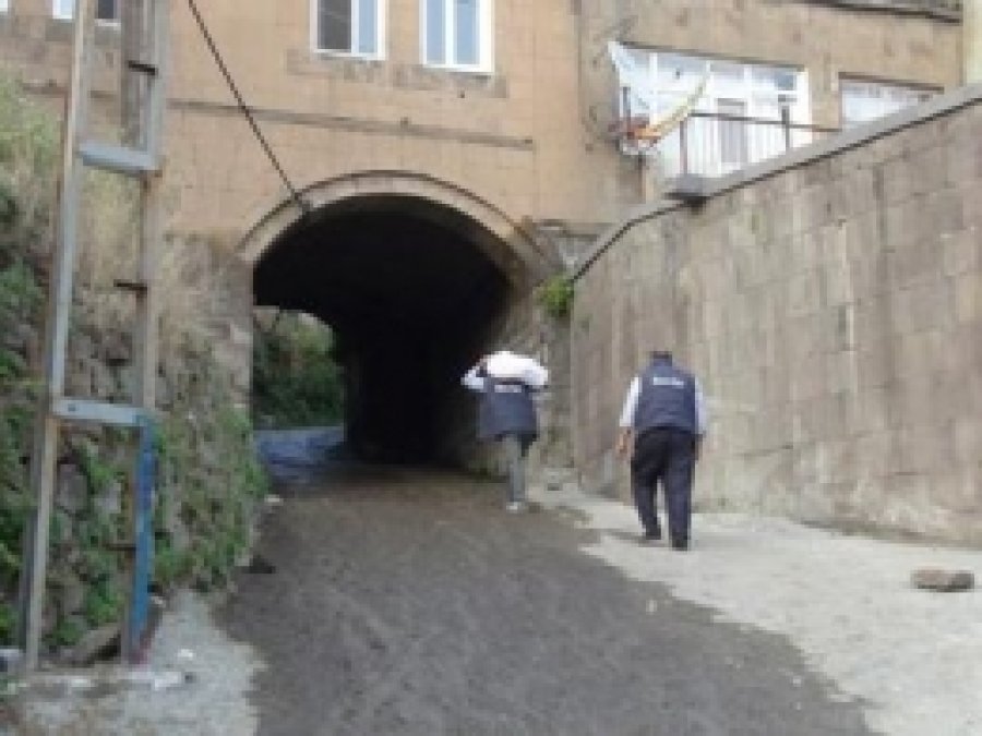 Bitlis'te Best-Der Ramazan Yardımı Dağıttı