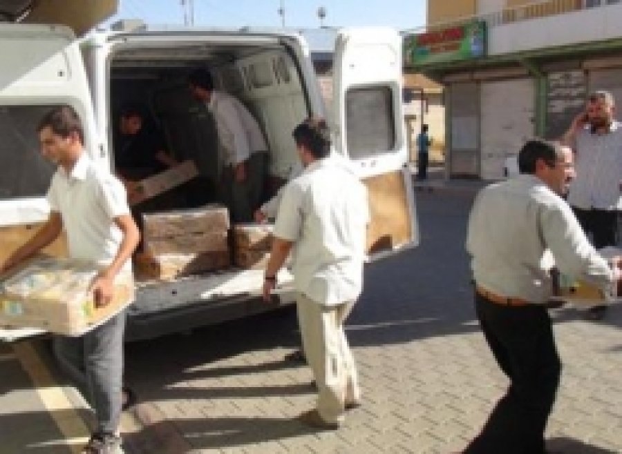 Diyarbakırlı Hayırseverin Yardımları Mültecilere Ulaştı