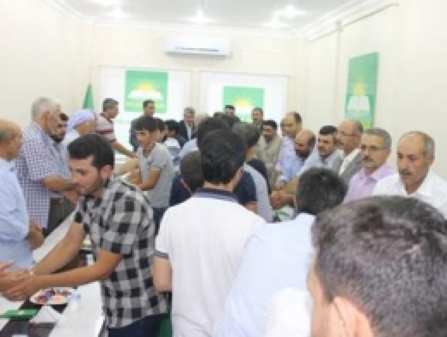 Şanlıurfa'da Hüda Parlılar Bayramlaştı