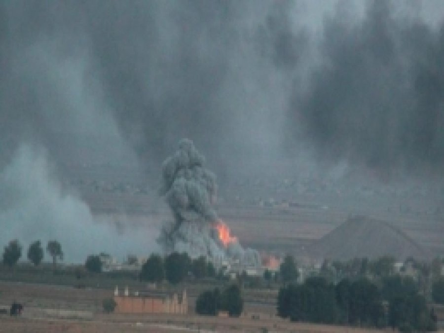 Koalisyon Uçakları IŞİD Mevzisini Bombaladı