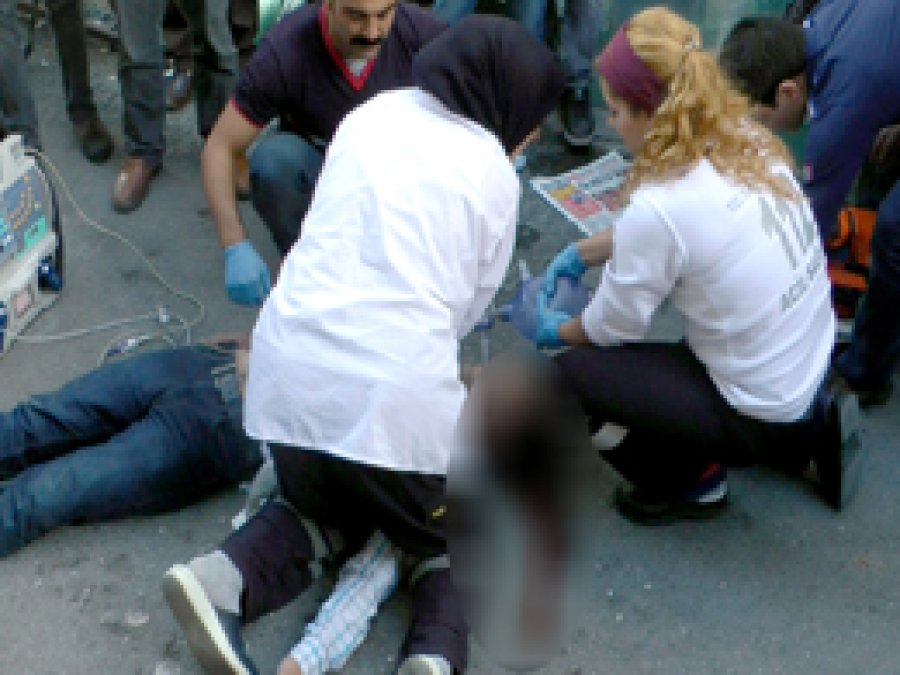 Tarsus'ta Damdan Düşen Genç Yoğun Bakımda