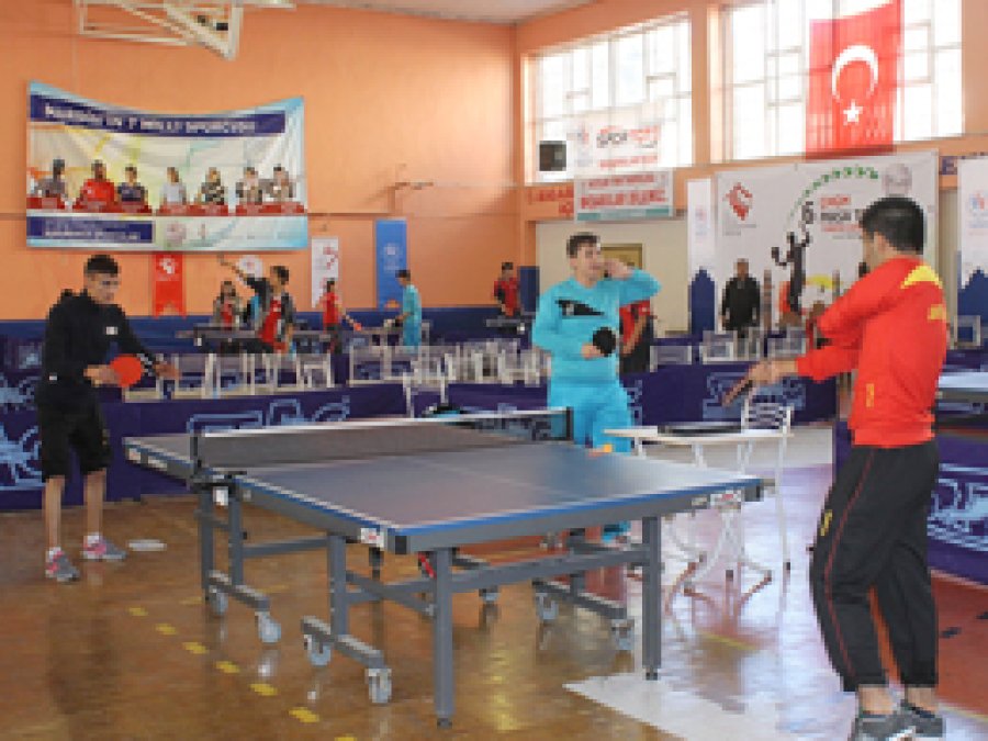 Masa Tenisi Türkiye Şampiyonası Başladı