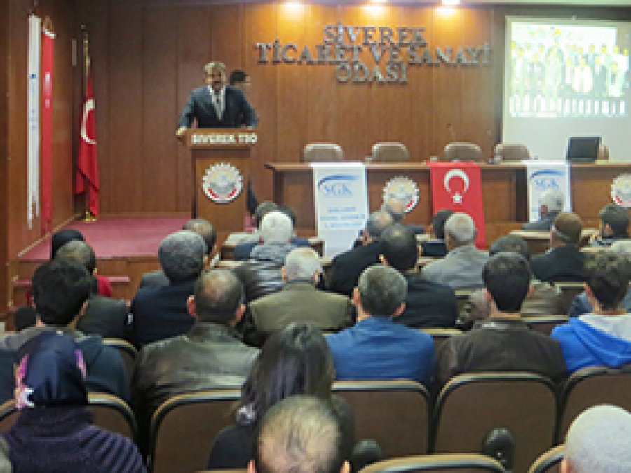 Siverek'te Torba Yasa Toplantısı