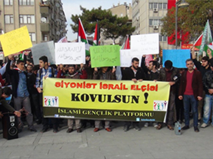 Elazığlı Gençler Mescidi Aksa İçin Yürüdüler 