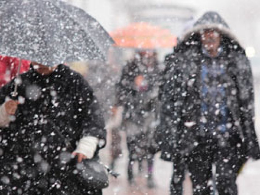 İstanbul’da kar ve fırtına