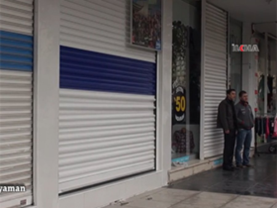 Diyarbakır esnafı kepenk açmadı
