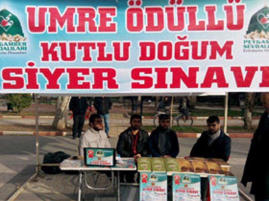 Vahdet-Der Siyer Sınavı için stand açtı