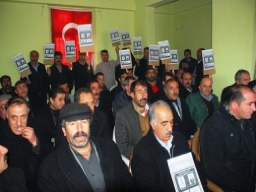 Koruculardan Basın Açıklaması