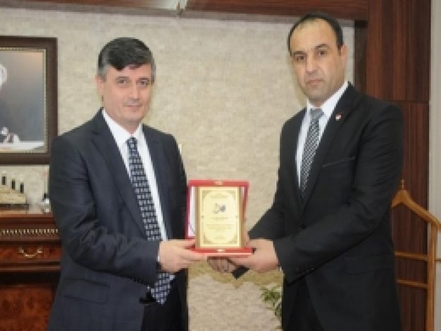 İl Hakem Kurulu Heyetinden Vali Arslan'a Ziyaret 