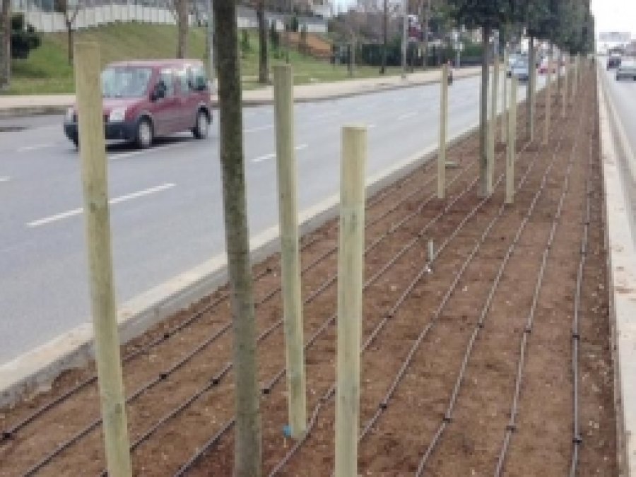 Park ve Bahçelerde 'Damla Sulama' Dönemi