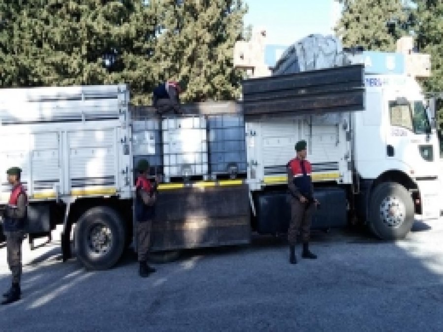 Mersin'de Kaçak Akaryakıt Operasyonları 