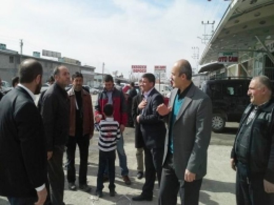 HÜDA PAR Adayı Sanayi Esnafının Sorunlarını Dinledi