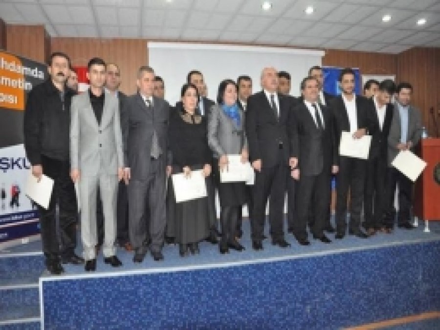 Şırnak'ta 49 Grişimciye Sertifika Verildi