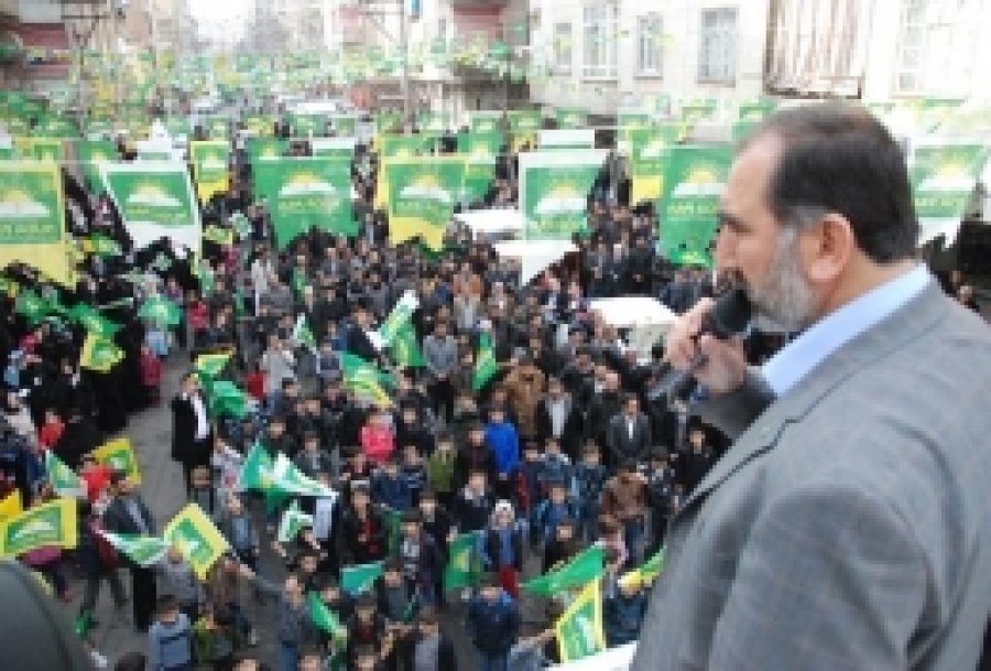 HÜDA PAR'dan Miting Havasında 2 Açılış