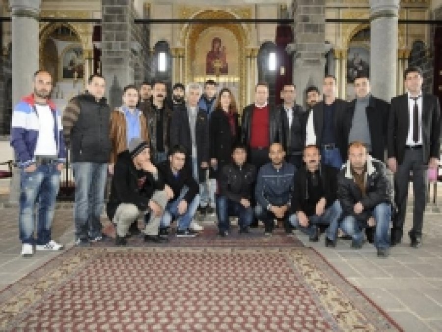 Mahkum Ustalar Tarihi Yapıları İnceledi