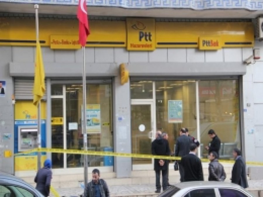 Diyarbakır'da PTT Soygunu