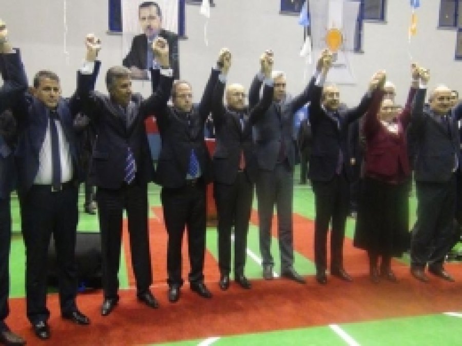 Bakanlar Eker ve Şimşek Ergani'de Seçim Bürosu Açtı