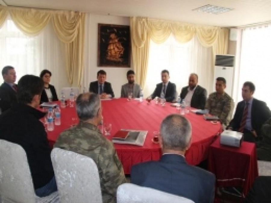 Cizre'de Seçim Güvenliği Toplantısı Yapıldı