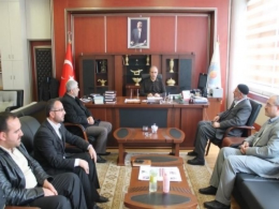 HÜDA PAR'dan Rektör Baydaş'a Ziyaret