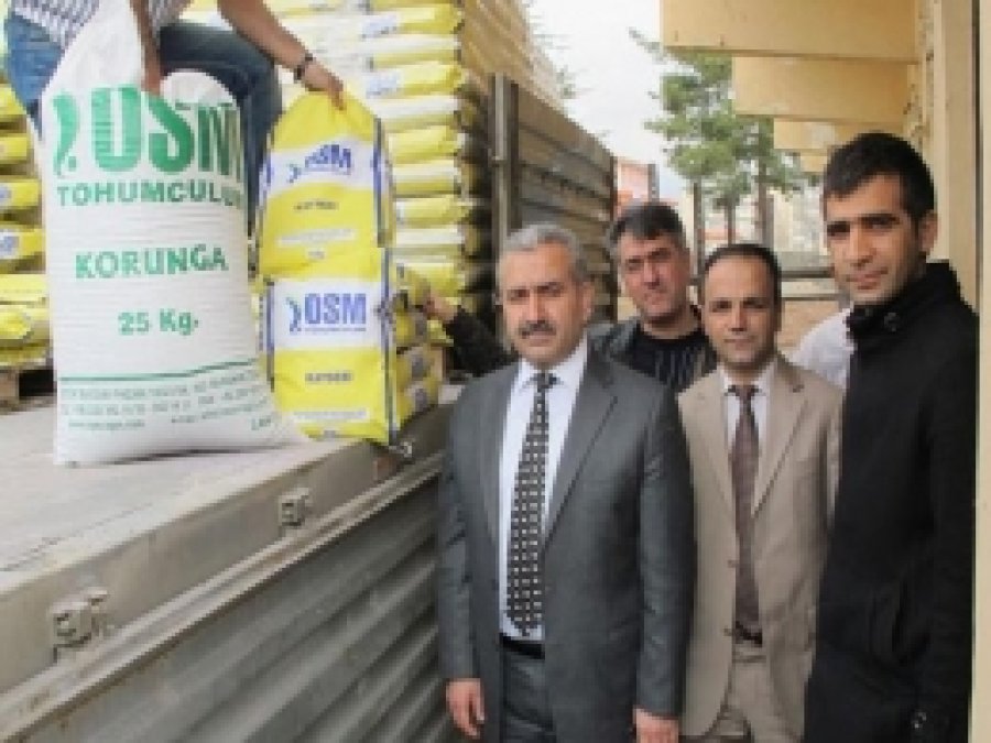 Çiftçilere Yüzde 50 Hibeli Tohum Desteği 