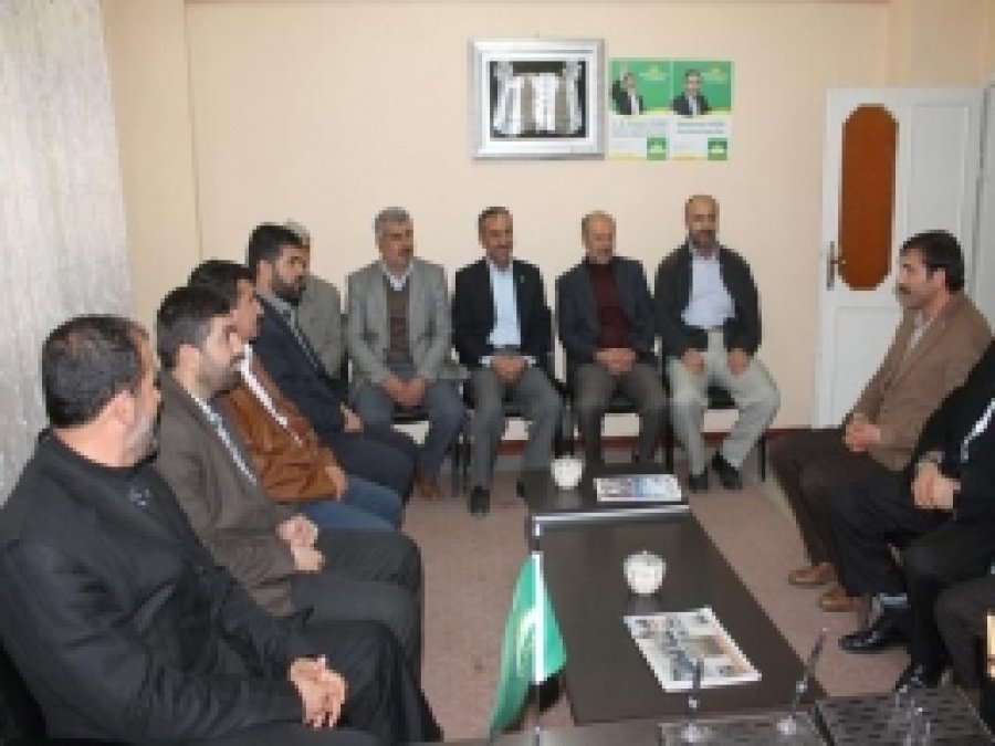 Bismil HÜDA PAR'a Geçmiş Olsun Ziyaretleri