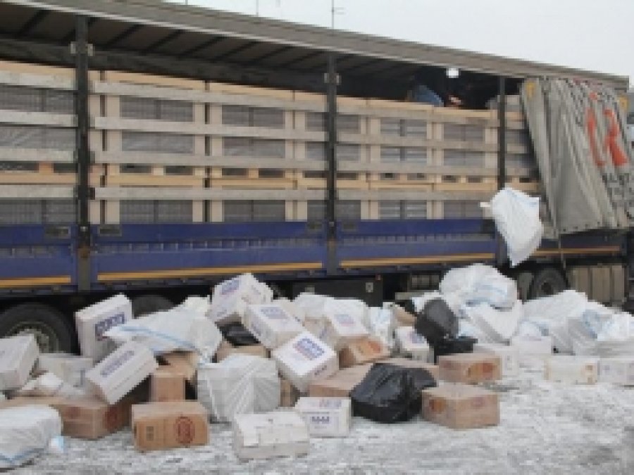 Ağrı'da 119 Bin Paket Kaçak Sigara Ele Geçirildi.