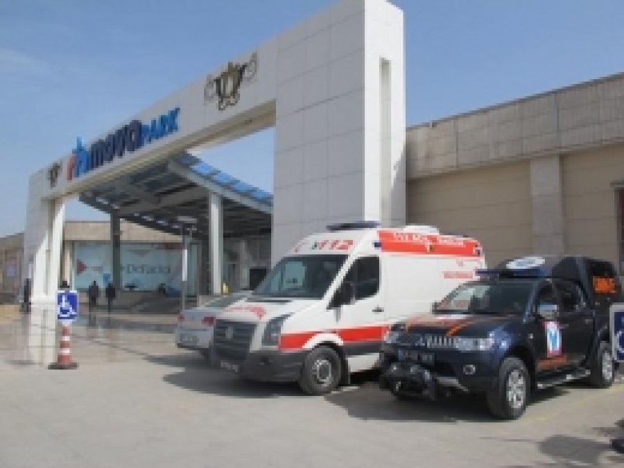 Kızıltepe'de Mardin 112 Standı Açıldı