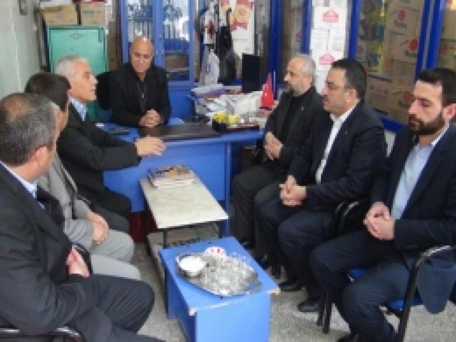 Gök, Toptancılar Sitesini Ziyaret Etti