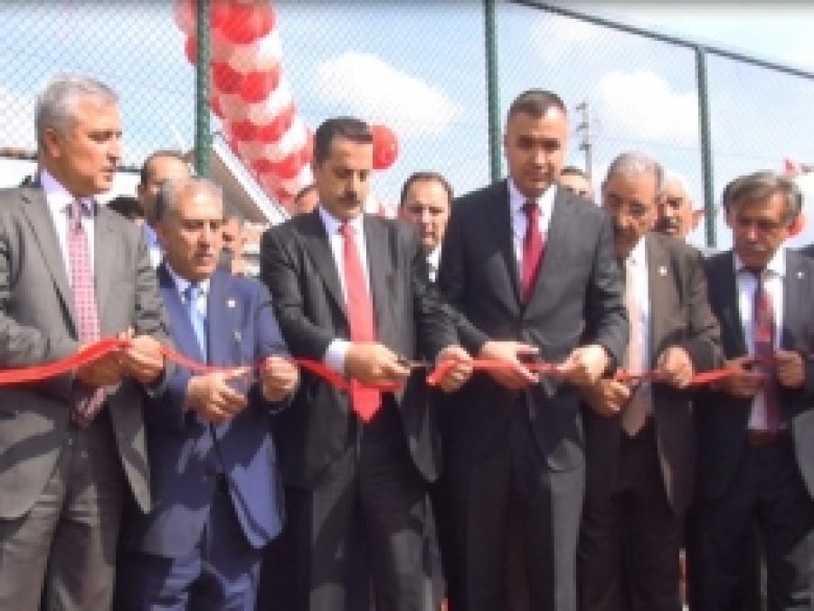 Bakan Çelik, Ceylanpınar'da Okul Açtı