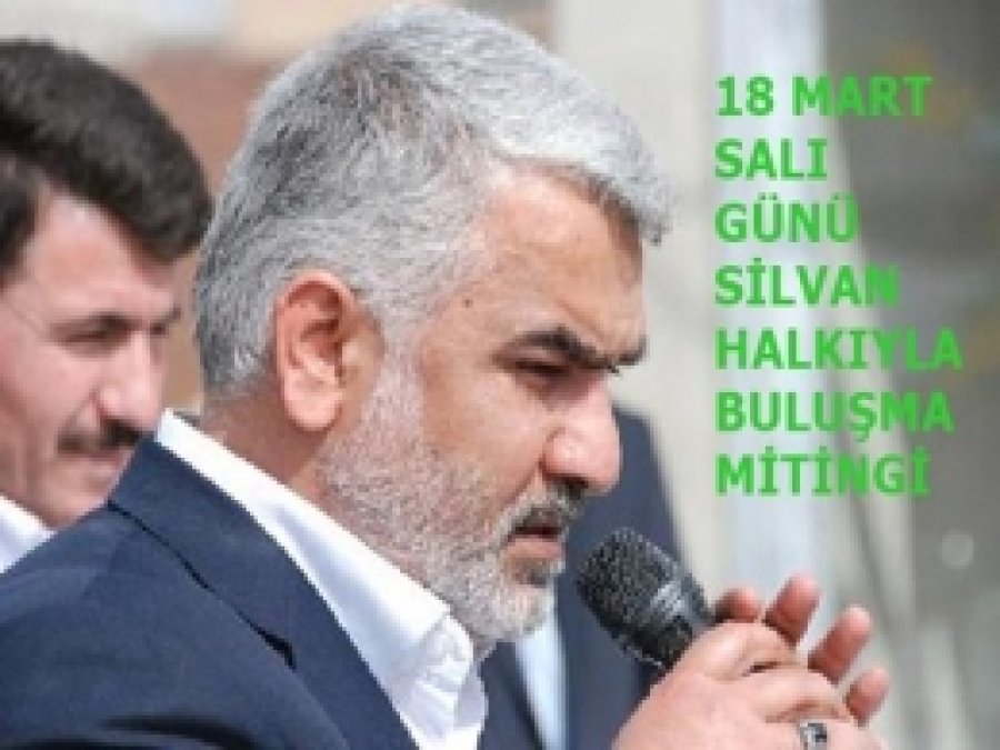 HÜDA PAR Silvan'da Halkla Buluşacak