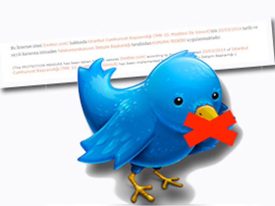 Twitter'a Erişim Engeli