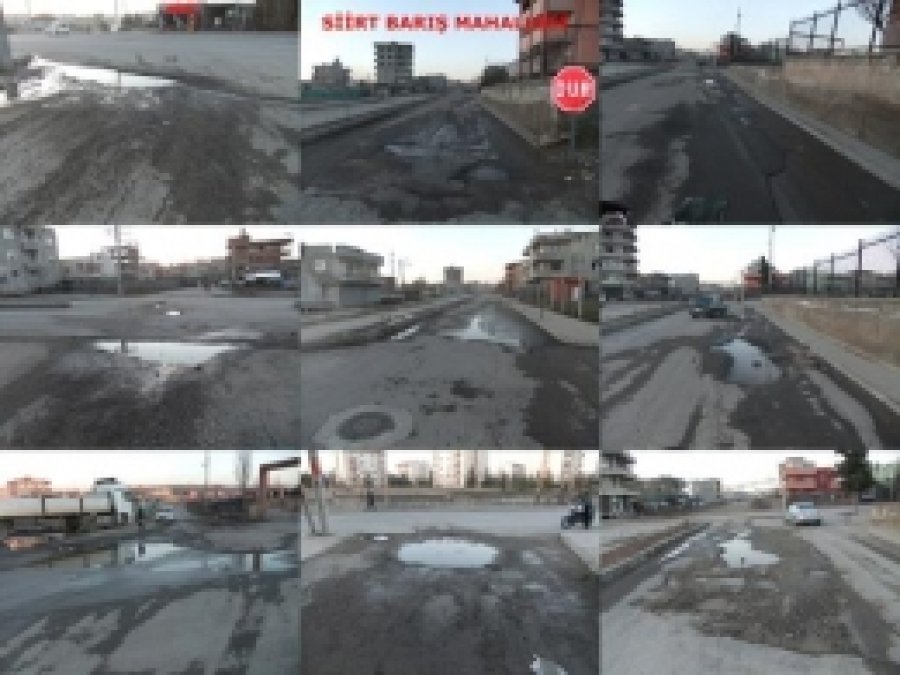 Siirt Halkı Hizmet Bekliyor