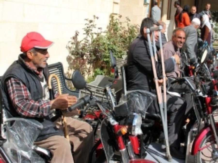 Engelli Vatandaşlara Motorlu Araç Dağıtıldı