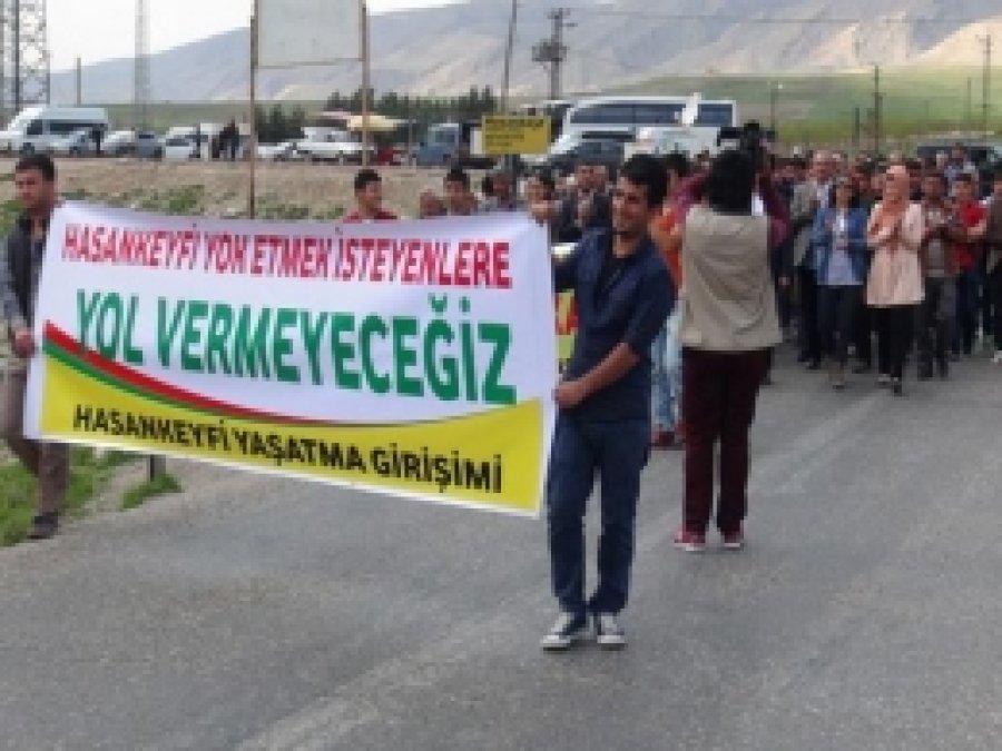 Hasankeyf İçin Yürüyüş Yapıldı
