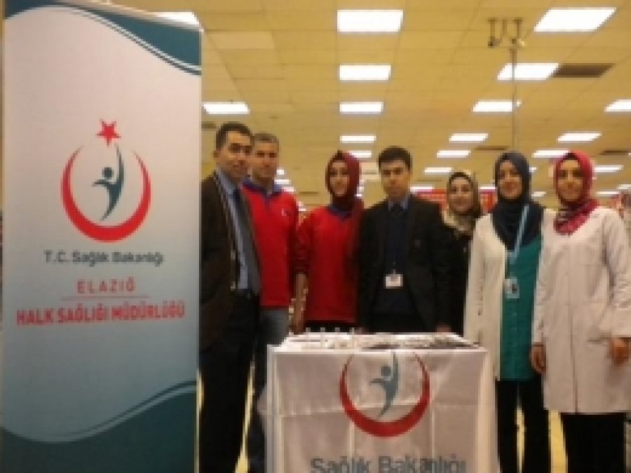 Elazığ'da 'Tuz Standı' Kuruldu
